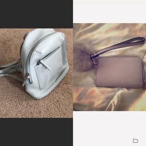 BUNDLE‼️‼️backpack & lavender wallet